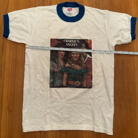 Charlie Angels promo movie vintage soffe t shirt 1980 women’s large - Picture 6 of 7